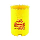 Starrett 63FCH037 kernboor, 37 mm, geel