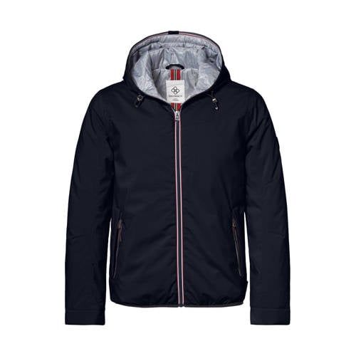 District zomerjas donkerblauw