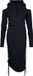 Poizen Industries Jorie Dames Maxi-jurk - Zwart - XS