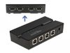 Delock 11494 Computer Data Switch - 4x USB 2.0 - Zwart