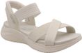 Skechers Sandales plates Femme Crème Taille 35