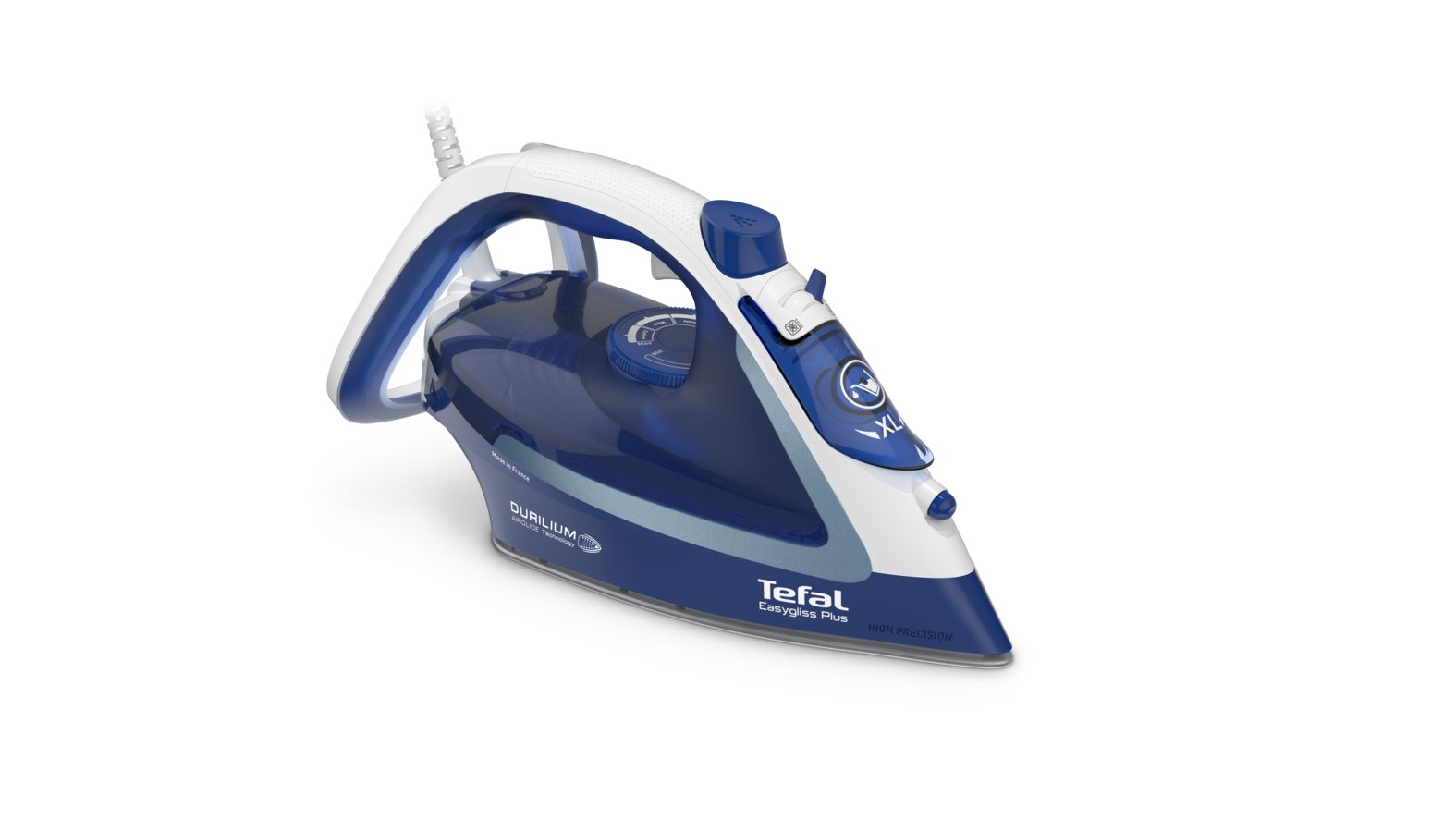 Tefal Easygliss Plus FV5735 - Stoomstrijkijzer - 2500W - Blauw/Wit