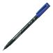 STAEDTLER Lumocolor 318 Permanent Pens - Blauw, 10 stuks, 0,6 mm