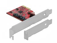 DeLOCK 90406 2-Port SATA PCIe RAID 1 Interface Card