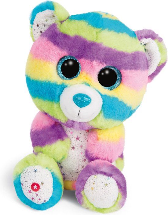 Nici Glubschis Beer Junior - 25 cm - Pluche - Turquoise