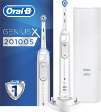 Oral-B Genius X 20100S Elektrische Tandenborstel Wit Powered By Braun