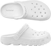 Holster Sundrifter Vegan Clogs Podologisch Voetbed Waterproof WIT Maat 40