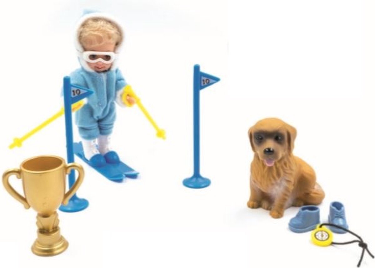 Jaegerndorfer Jagerndorfer - Skischool Kind Chiara Met Hond 12 Cm