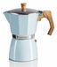 Haeger Moka Pot 6 Moka Express Blauw