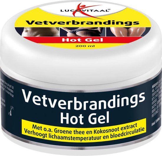 Lucovitaal Vetverbrandings Hot Gel - 200 ml
