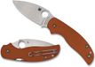 Spyderco Sage 5 burnt-orange G10 REX 121