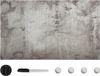 vidaXL Magneetbord wandgemonteerd 100x60 cm glas