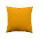 Enjoy Home Panamakussens, afneembare overtrek met ritssluiting, 100% katoen, Oeko-Tex-gecertificeerde stof, 40 x 40 cm, mosterd