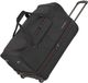 Travelite Basics Wheeled Duffle 55cm Expandable - Black/Blue