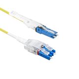ACT Glasvezel Patchkabel | Singlemode 9/125 OS2 Polarity Twist uniboot duplex | CS - LC connectoren | 7 meter