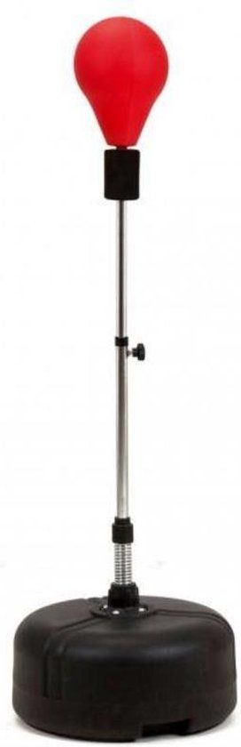 Toorx Fitness Staande Bokszak - Verstelbaar 120/160 cm - Rood/Zwart
