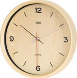 Teesa Klassieke Wandklok - 30 cm - Lichtbruin