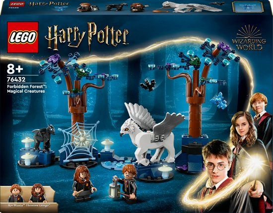 LEGO Harry Potter 76432 Verboden Bos: magische wezens - Bouwset met figuren - 8+ jaar