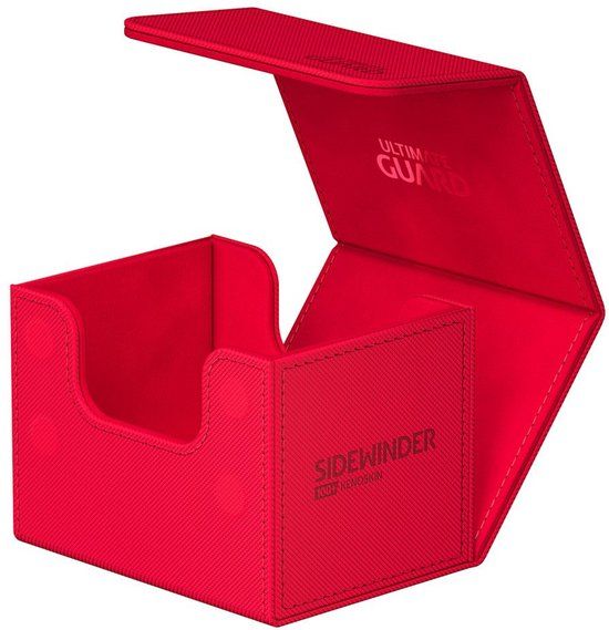 Ultimate Guard Sidewinder 100+ XenoSkin Monocolor Red - Rood