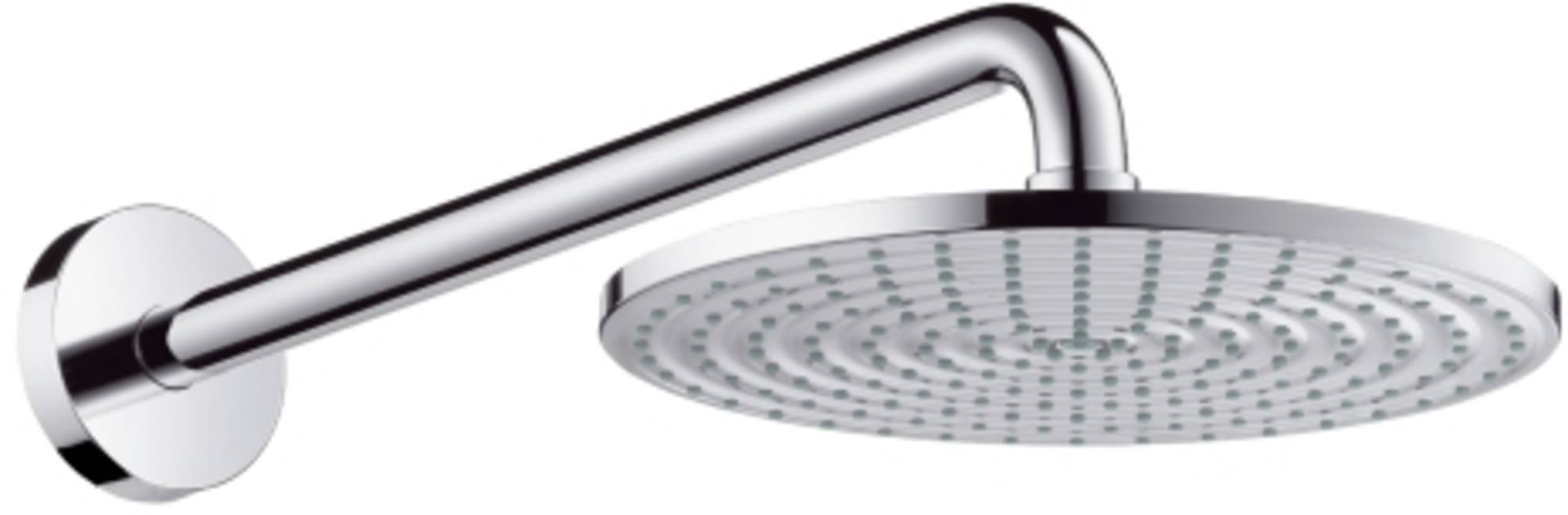 Hansgrohe Raindance hoofddouche met air 24cm met douchearm 38cm chroom