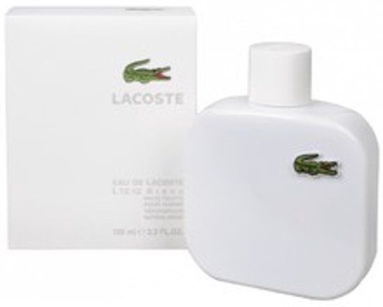 Lacoste L.12.12 Blanc Eau de Toilette Spray 100ml - Men's Fragrance