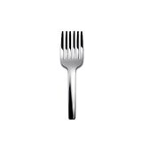 Alessi Tibidabo KL13 - vork voor design spaghetti, 18/10 roestvrij staal, gepolijst, 4 x 27 x 40 cm, zilver