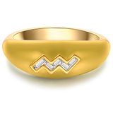 Glanzstücke München Ring Zilver Zirkonia Wit