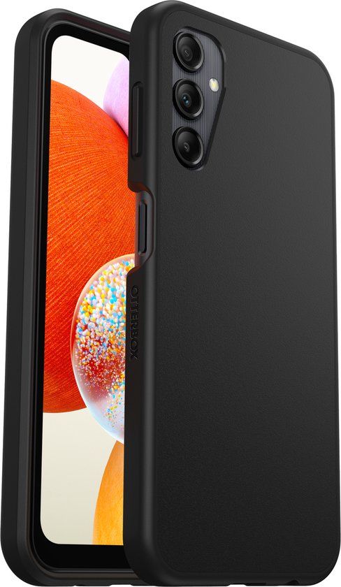 OtterBox React - Hoesje Back Cover - Zwart - Geschikt voor Samsung Galaxy A14 4G