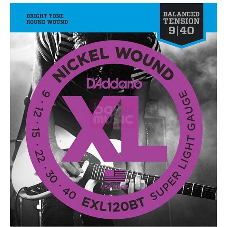 D'ADDARIO EXL120BT Balanced Tension Super Light 09-40
