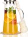 CNNIK Carafe à eau en verre 1,5 Litre