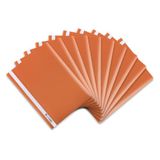 Oxford Snelhechter A4, van kunststof, oranje, 10 stuks