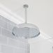 Hudson Reed Elizabeth - Pommeau de douche pluie rond fixe rétro 30 cm avec bras plafonnier - chromé