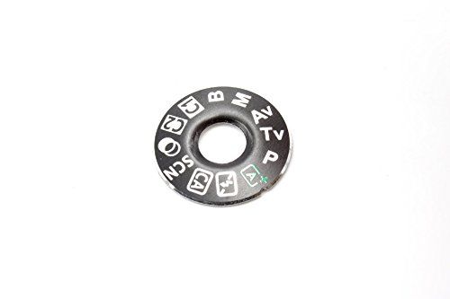 VHBW Draaiwiel instelwiel geschikt voor Canon EOS 80D camera - draaiknop, wijzerplaat mode plaat