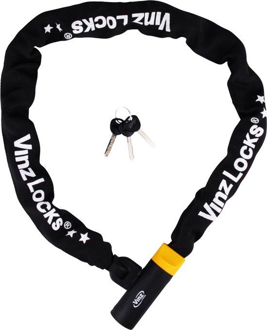 VINZ Salado ART2 Fietsslot - 150cm - Antraciet