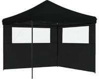 vidaXL Partytent Zwart 292 x 292 x 315 cm Oxford Stof