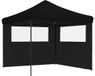 vidaXL Partytent Zwart 292 x 292 x 315 cm Oxford Stof