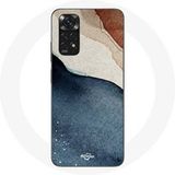 Maniacase Hoesje voor Xiaomi Redmi Note 11S 4G abstracte textuur achtergrond