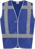 Merkloos / Sans marque Bestex Fabricage BV Veiligheidsvest 100% polyester korenblauw maat XXL-3XL