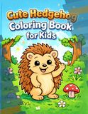 Cute Hedgehog Adventures Coloring Book