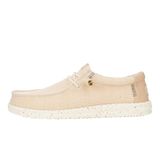HEYDUDE Wally Stretch Sox Heren Instappers Irish Cream/Egret - Maat 44
