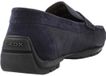 GEOX U MONER W 2FIT Blauw Suède Heren Casual Schoenen Maat 41.5