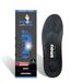 SMOU Comfort Premium semelles en gel et mousse à mémoire de forme avec soutien de la voûte plantaire pour femmes et hommes, spécialement pour bottes de travail, grand soutien et amorti, repose-pieds et talon, 43-44 EU