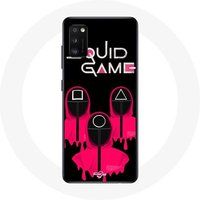 Maniacase Hoesje voor Samsung Galaxy S20 plus Inktvis spel vierkante driehoek en cirkel maskers