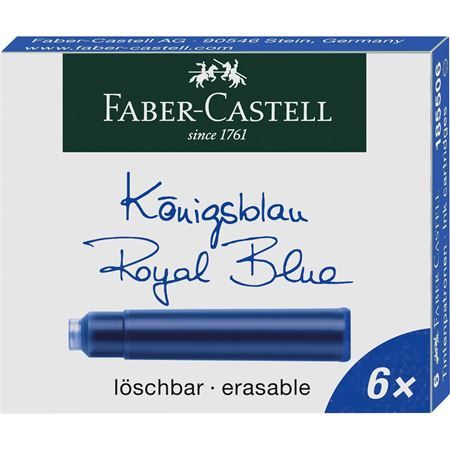 Faber-Castell 185506 Penvullingen Multi Polypropyleen (PP) Doos 6 stuks Duitsland