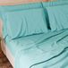 PETTI Artigiani Italiani - 4-delige beddengoedset voor Frans bed, zacht en ademend, beddengoedset met bovenlaken, hoeslaken met elastische hoeken en 2 kussenslopen Tiffany