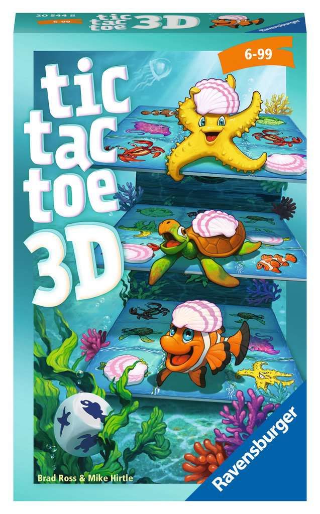 Ravensburger Tic Tac Toe 3D - Bordspel - Vanaf 6 Jaar