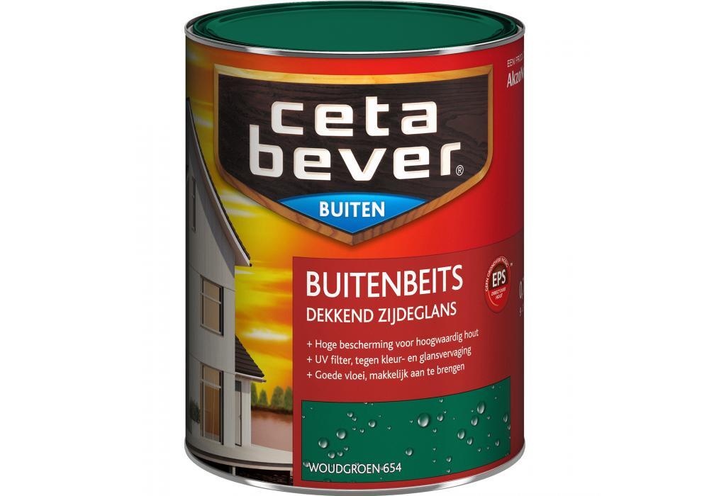 Cetabever Buitenbeits dekkend zijdeglans 0 75 liter 703 bentheimer geel