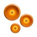 Fatboy - Lampe d'extérieur sans fil et rechargeable Oloha - Orange - Aluminium thermolaqué