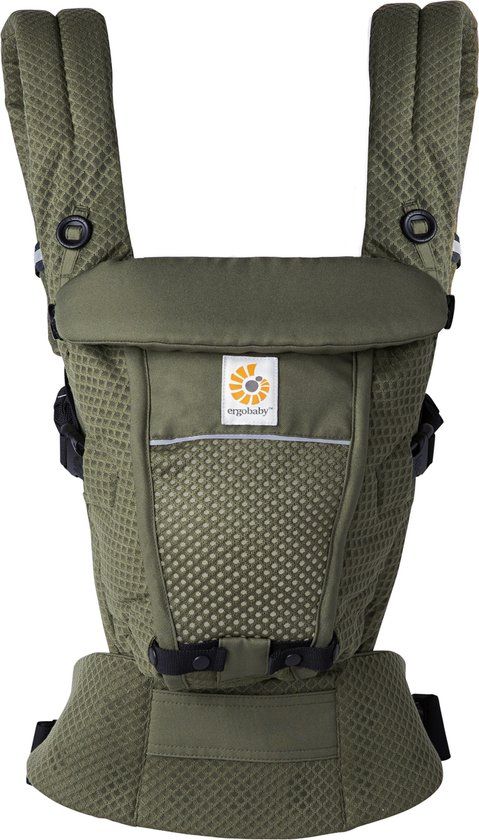 Ergobaby Adapt SoftFlex Mesh Draagzak - Olive Green