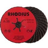 Rhodius Disque fibre 125 mm grain 36 25 pièce(s)